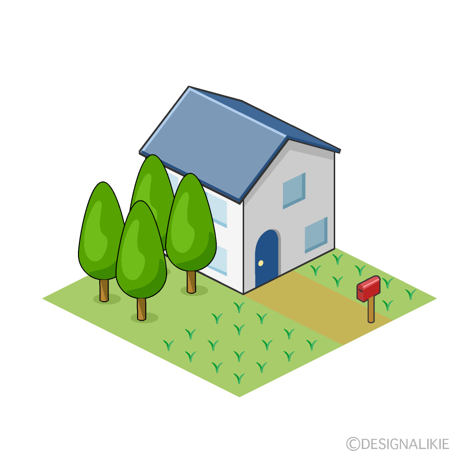 House with Tree