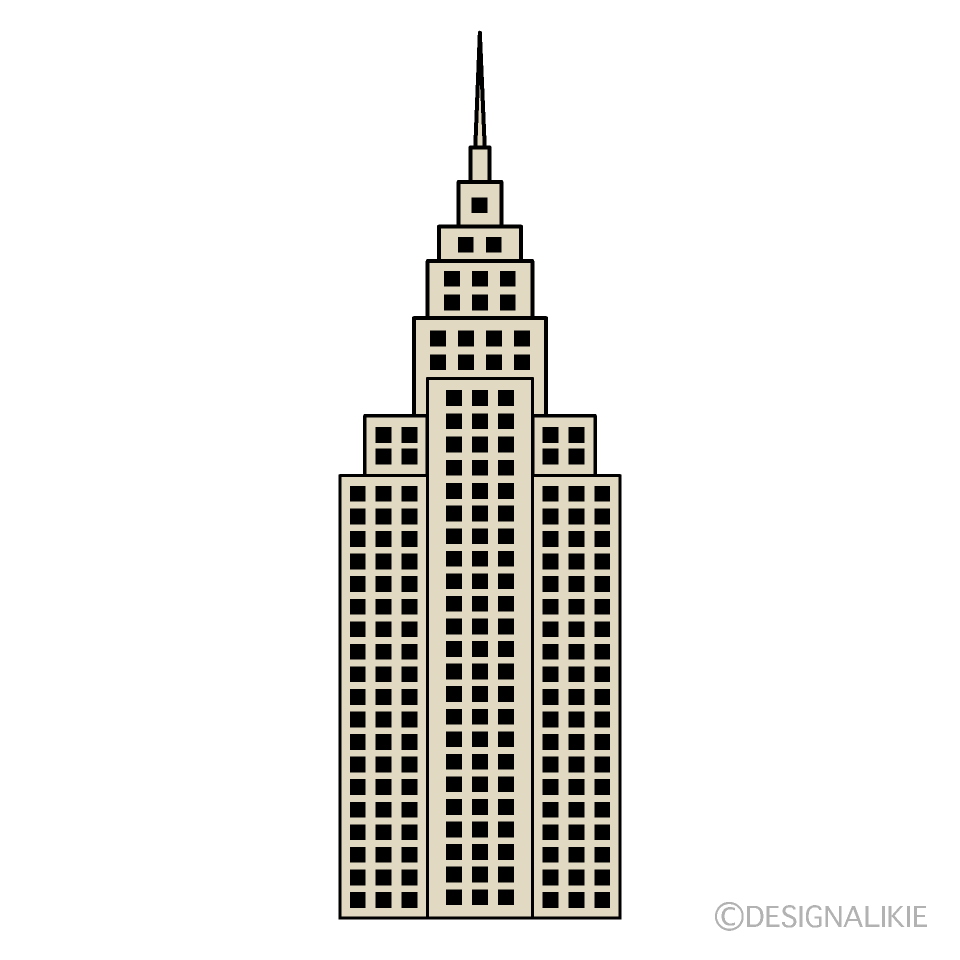 high building clipart