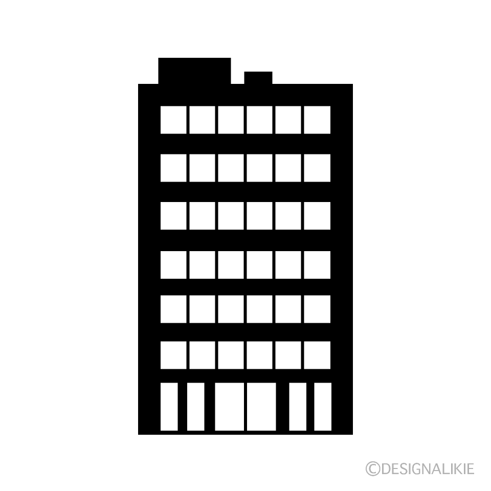 office building silhouette png