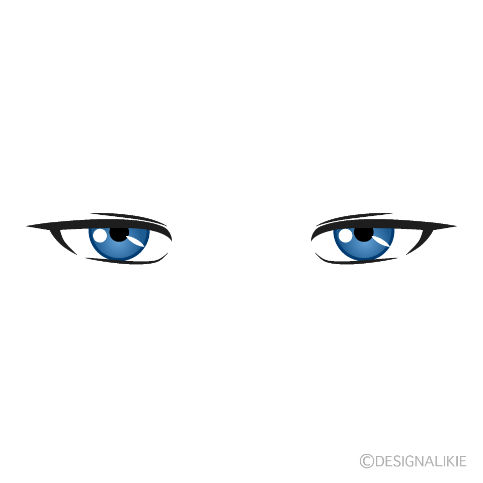 Anime Love Eyes PNG White Transparent And Clipart Image For Free