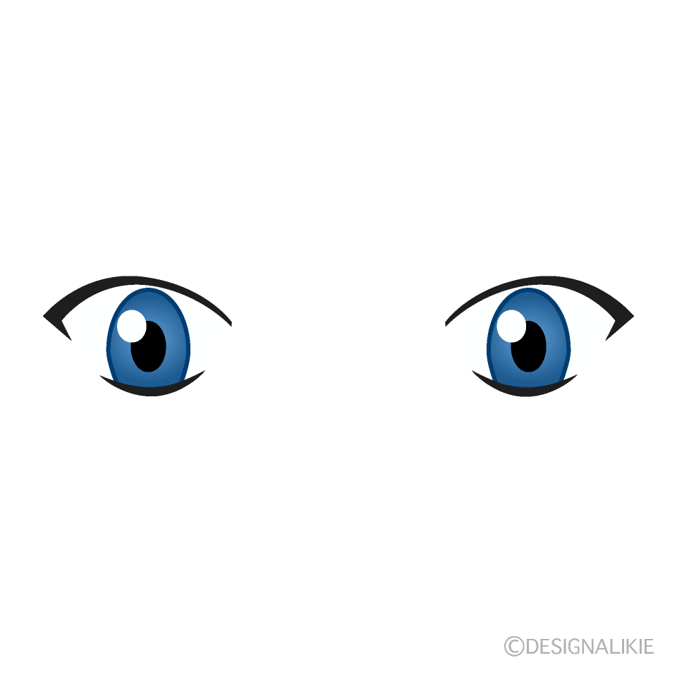 blue eyes clip art