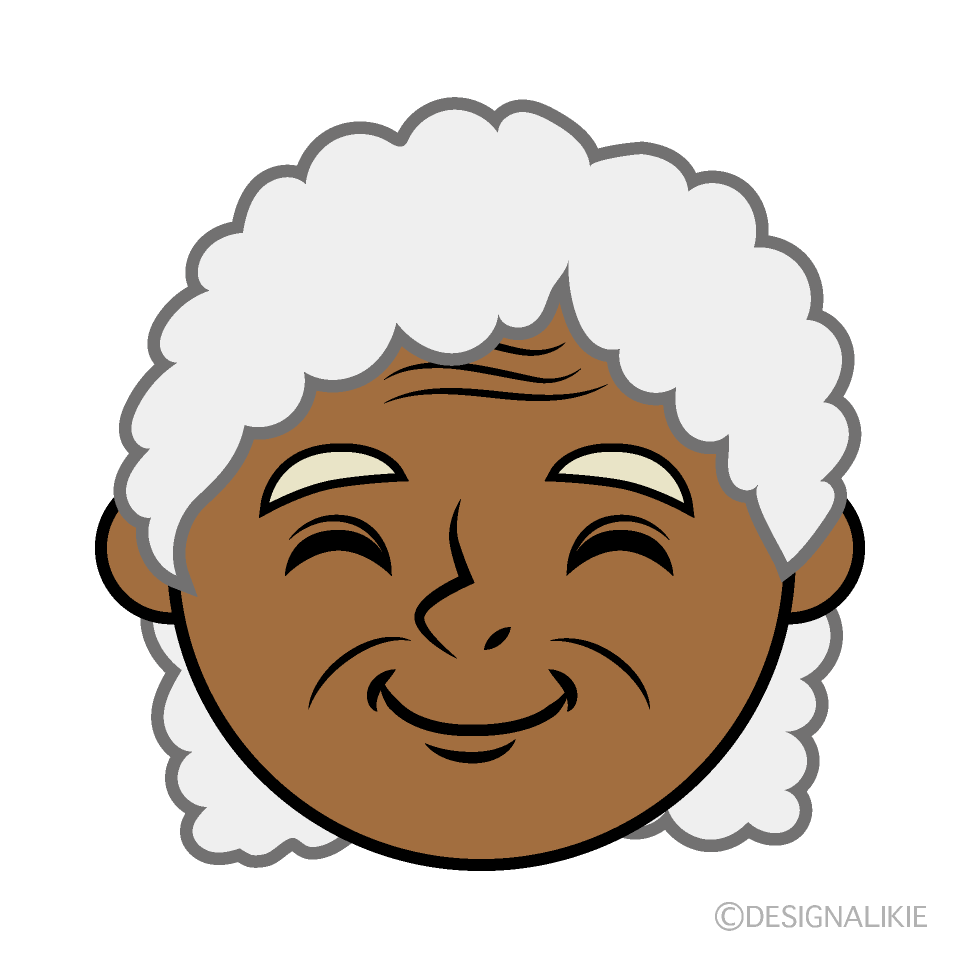 smiley grandma face cartoon free png image illustoon smiley grandma face cartoon free png