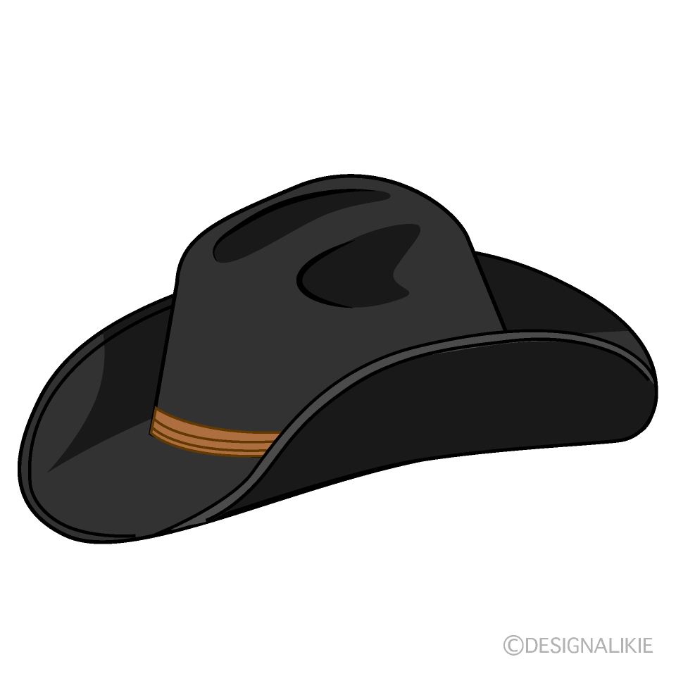 Silhouette Symbol Of Cowboy Hat Vector Illustration Stock Illustration ...
