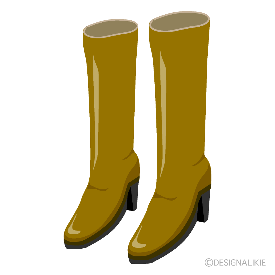 Ocher Long Boots