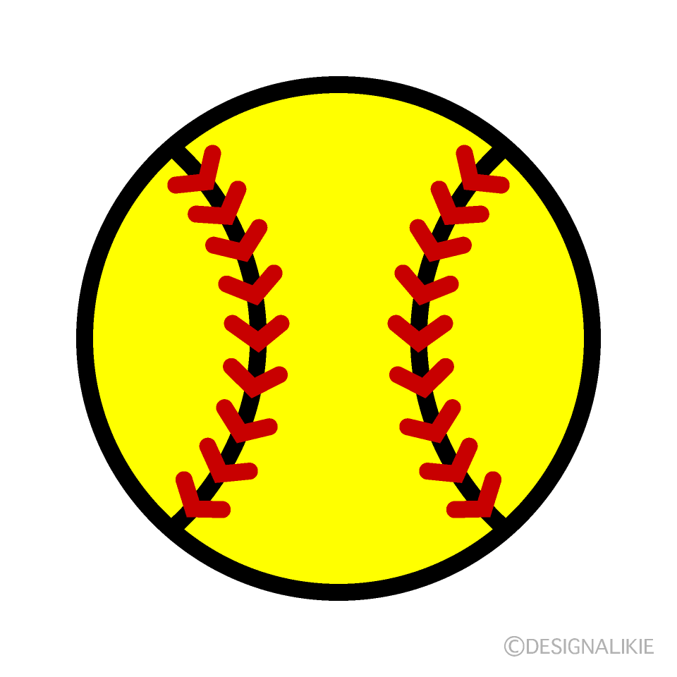 Softball Clip Art Free Png Image｜illustoon