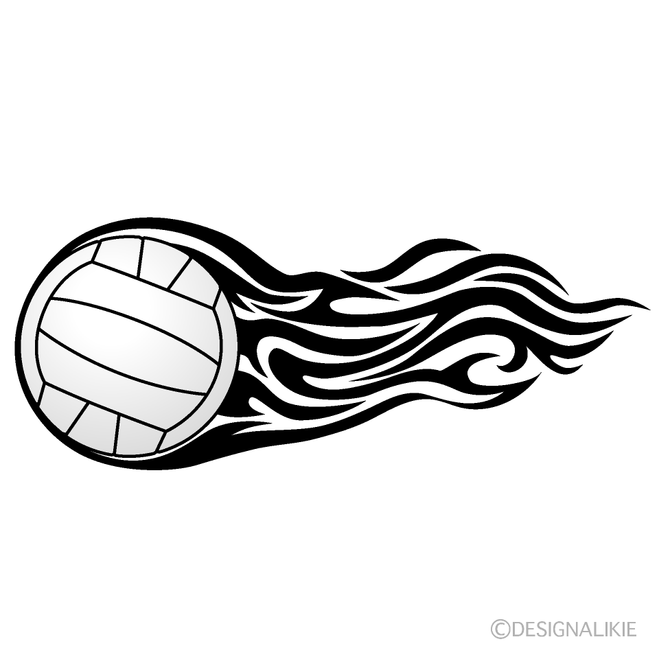 Black Flame Volleyball