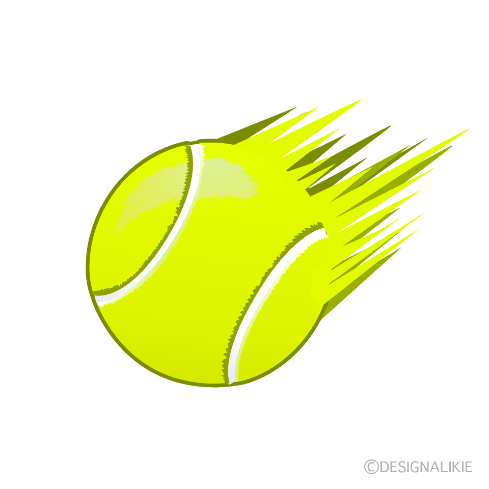 Fast Flying Tennis Ball
