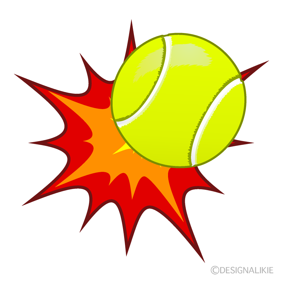 Shocking Tennis Ball Clip Art Free Png Image Illustoon