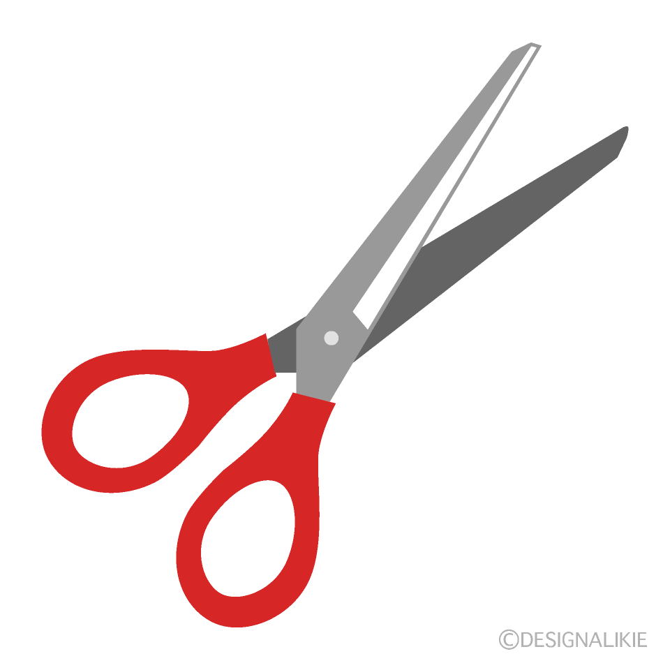 Red Scissors Clip Art Free PNG Image｜Illustoon