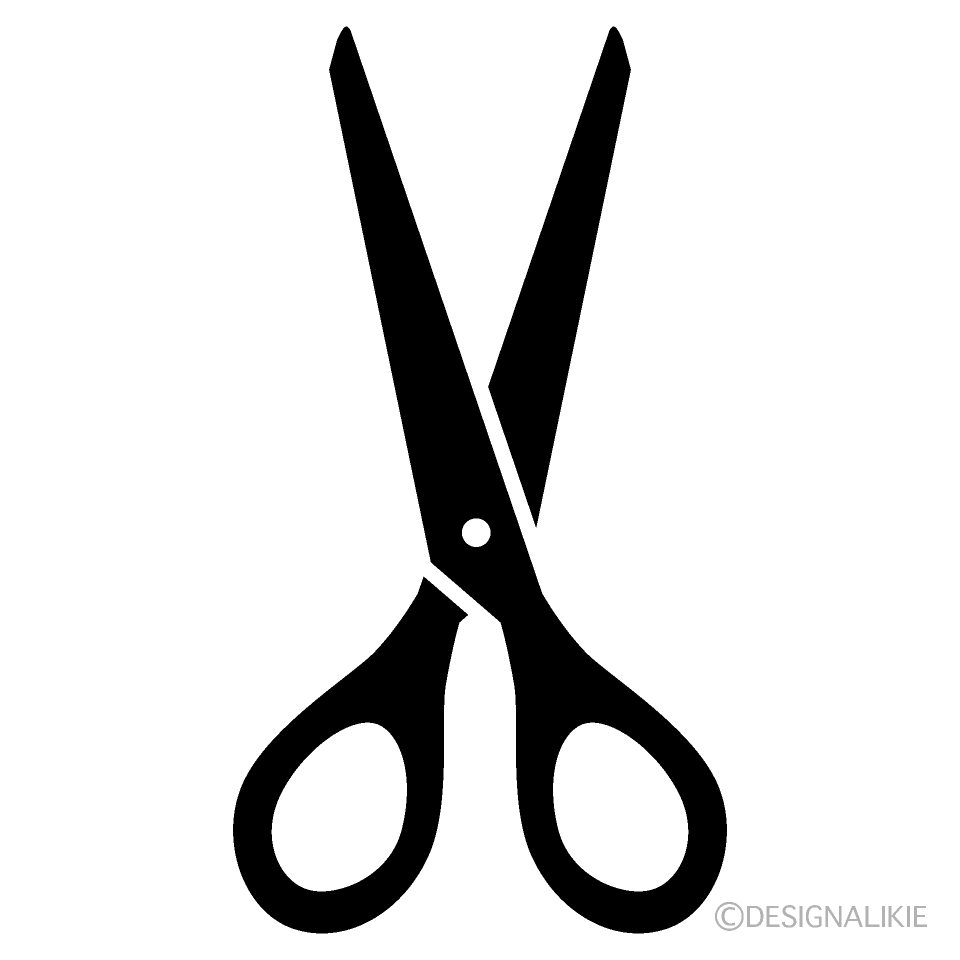 Scissors Black and White