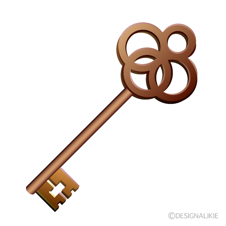 forum Almindeligt begynde Bronze Key Clip Art Free PNG Image｜Illustoon