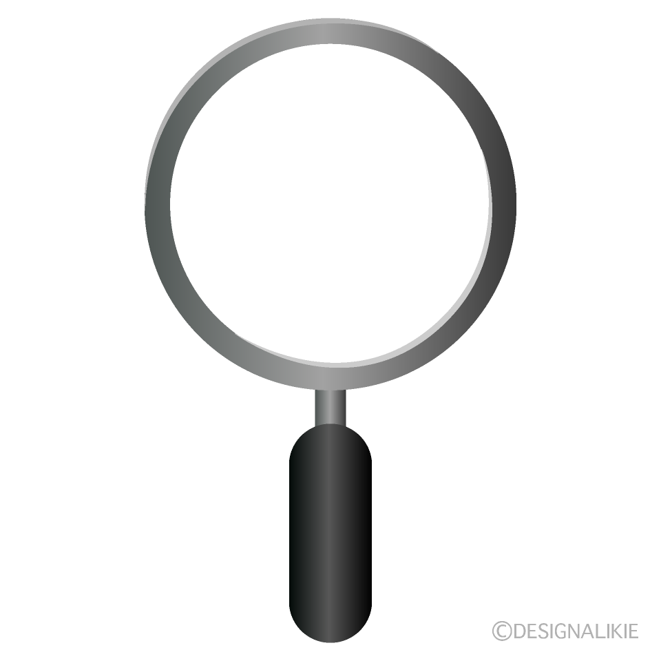 Magnifying glass (without lens)