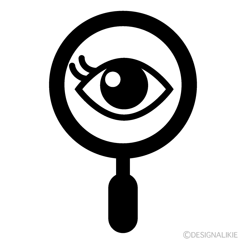 Magnifying Glass and Eye