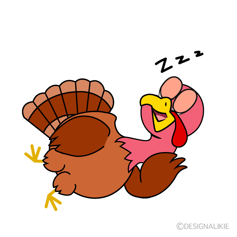 Sleeping Turkey