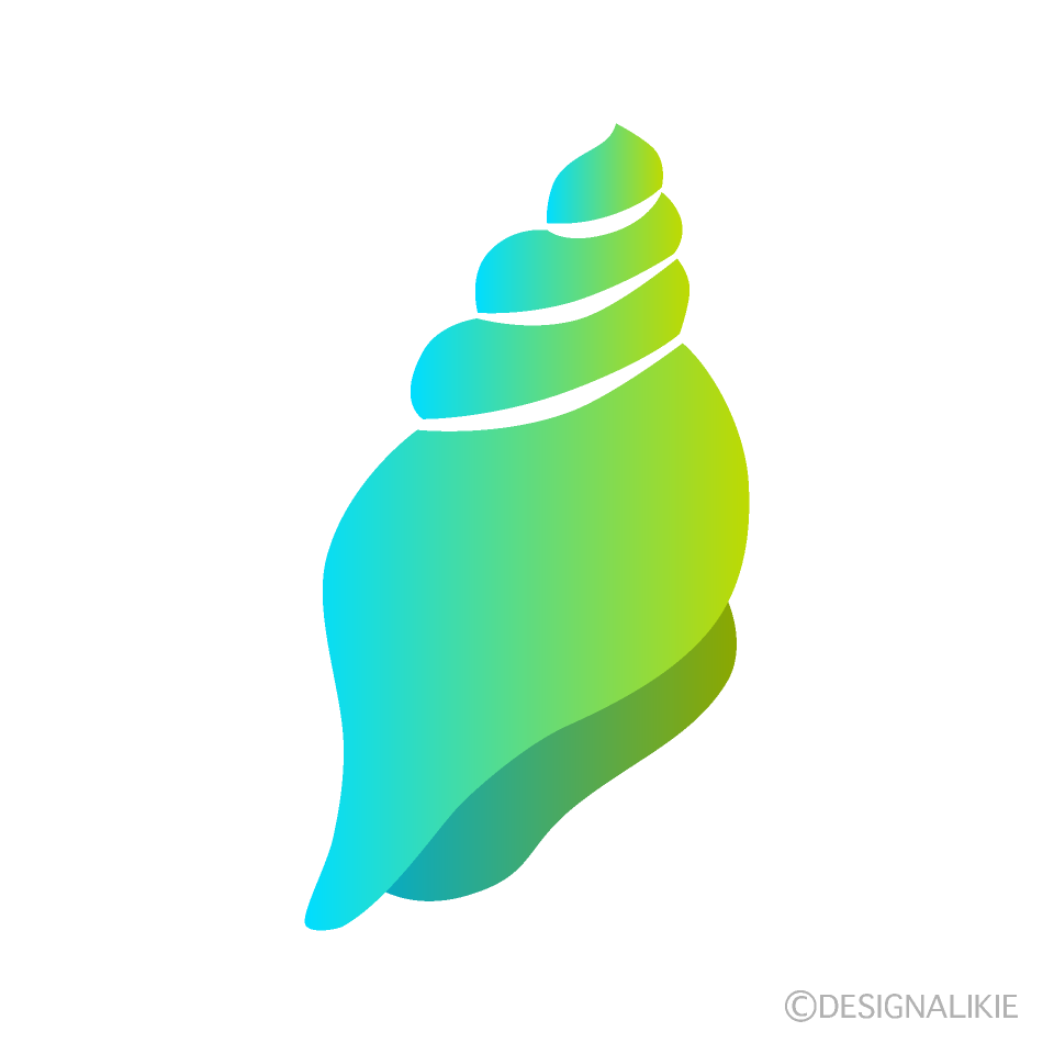 Colorful Green Snail