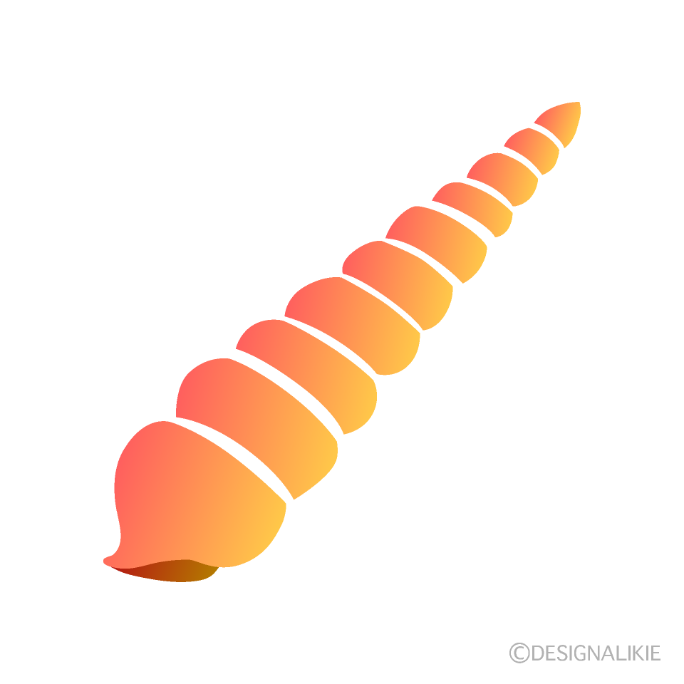 Colorful Orange Snail