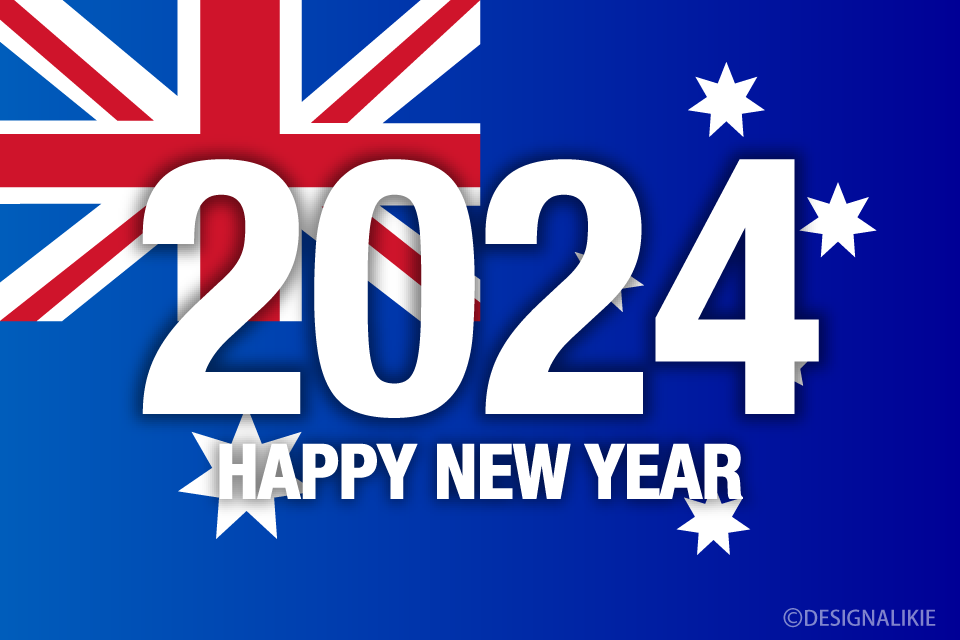 Happy New Year 2023 on Australia