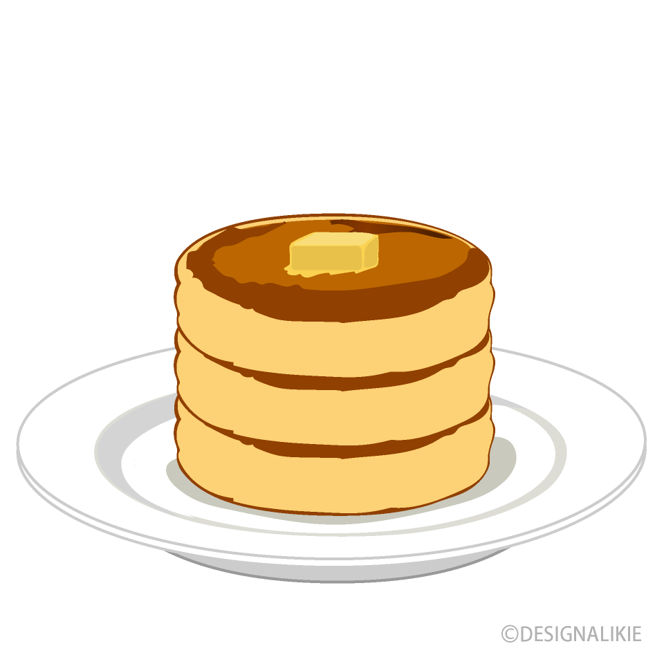 Soft Pancake on Plate