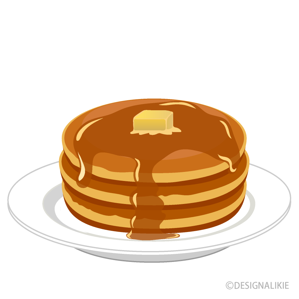 Pancake  on Plate