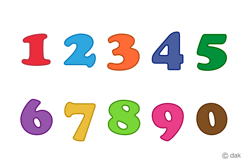Cute Number Chart