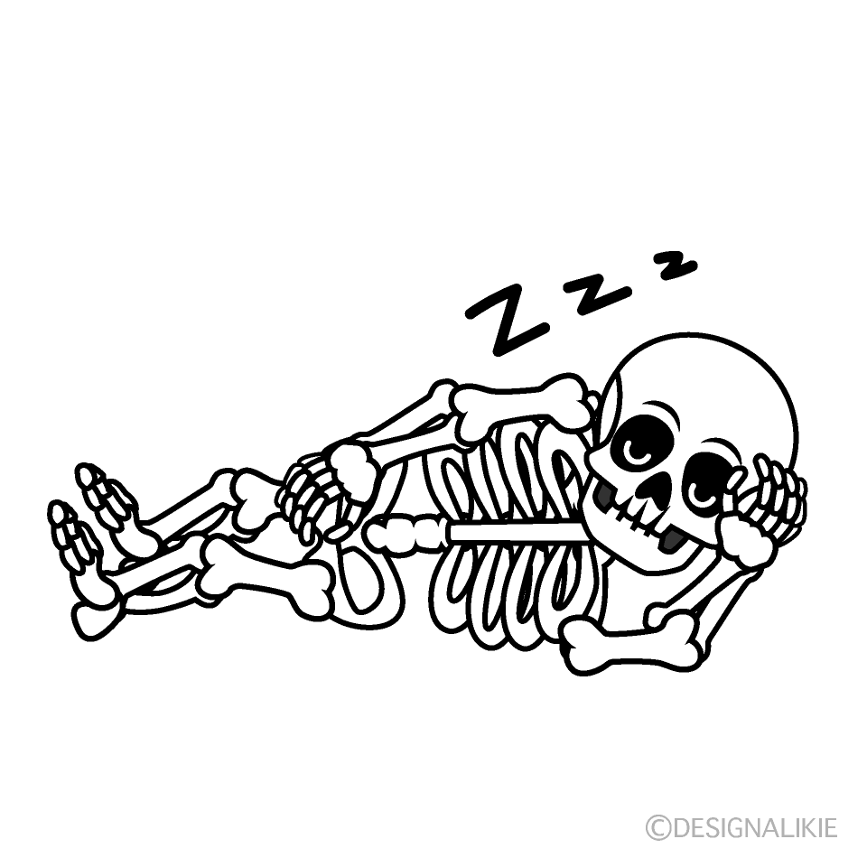 Sleeping Skeleton