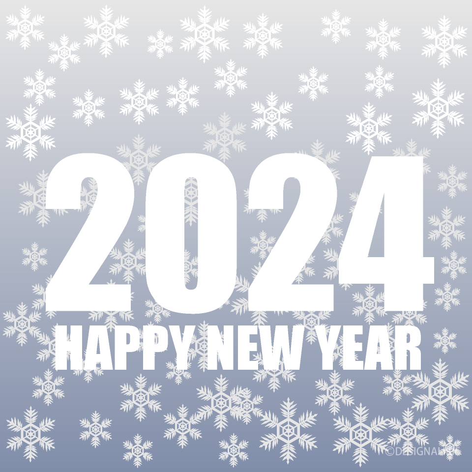 Snow Happy New Year 2023