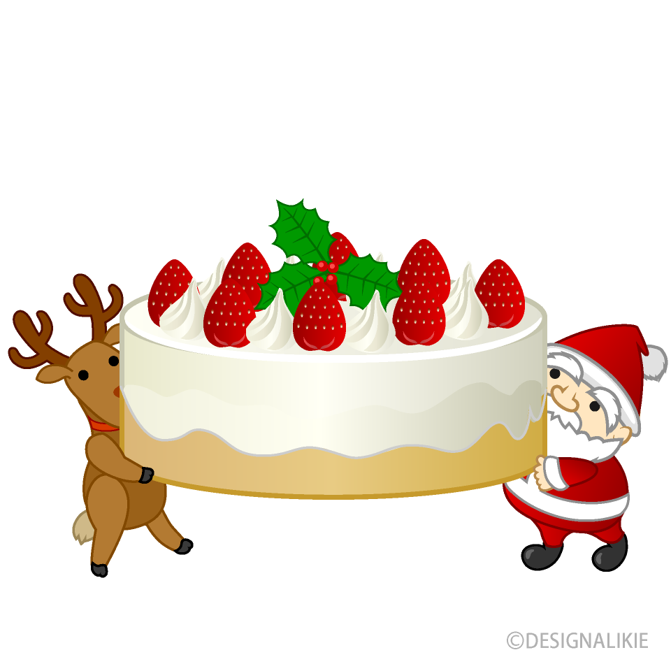 Mini Santa and Cake