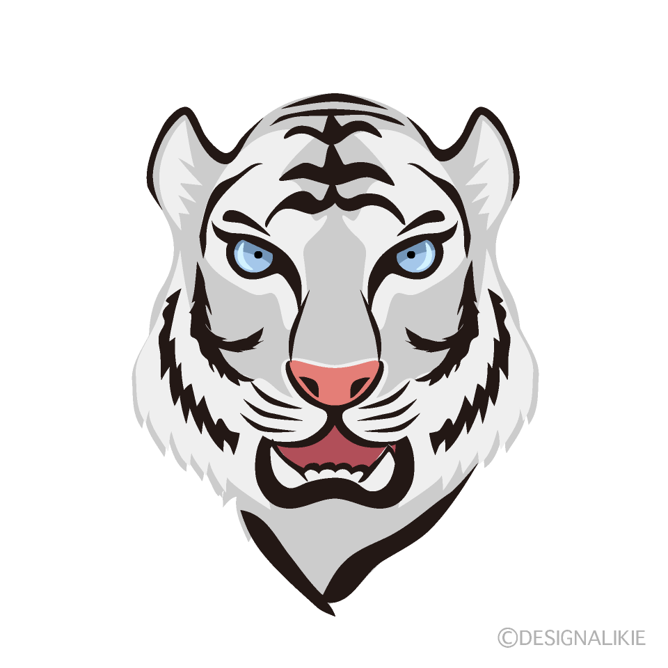White Tiger Face