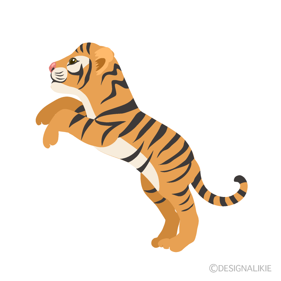 jumping tiger png