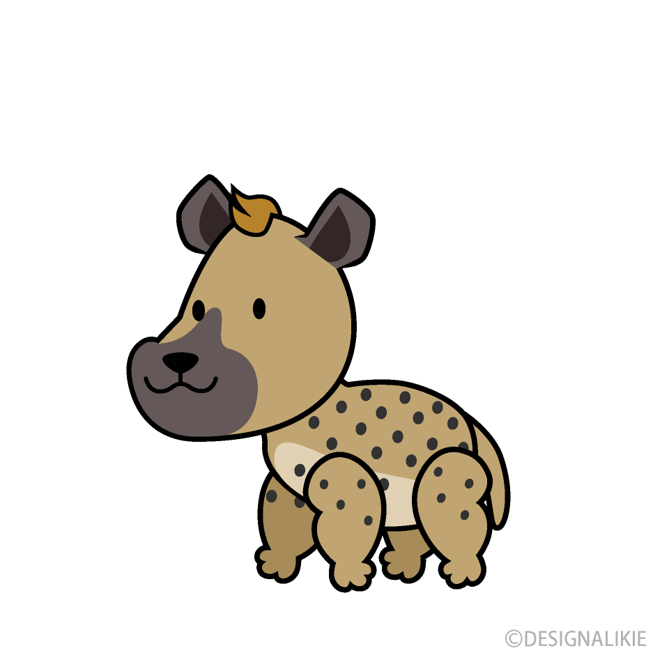 Cute Hyena