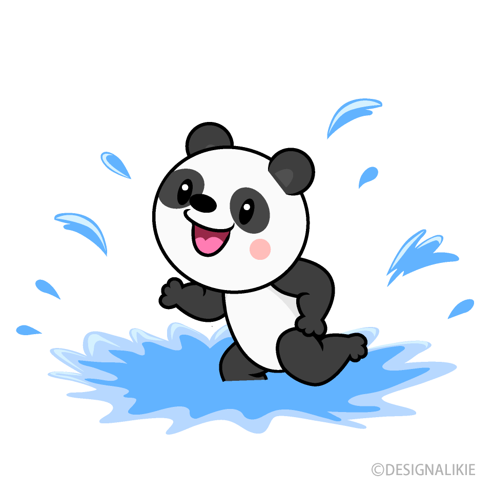 Panda in the Sea