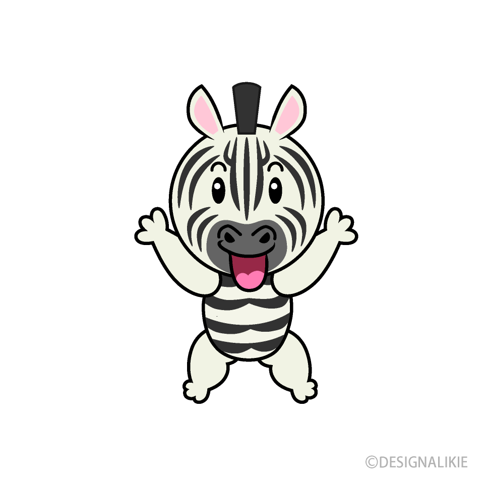 Excited Zebra