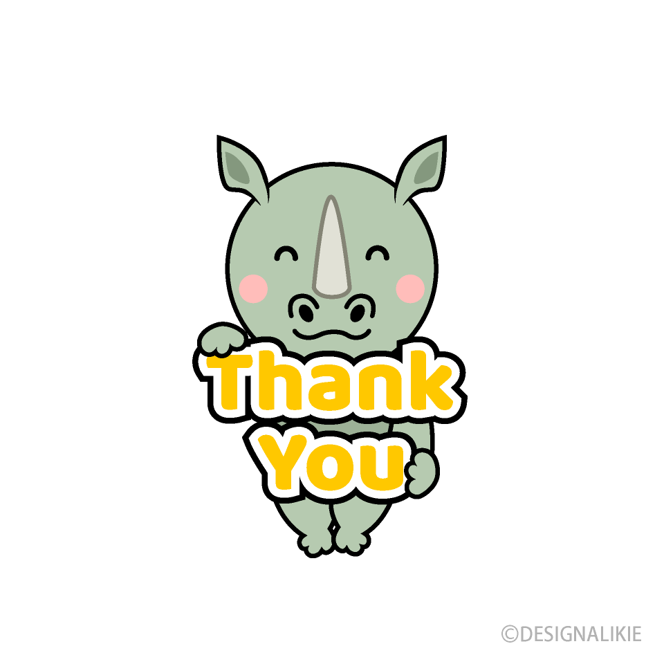 Thank You Rhino
