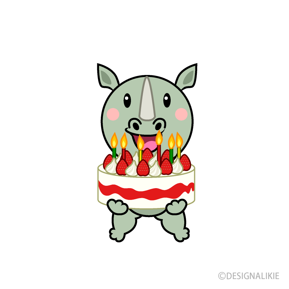 Cumpleaños, rinoceronte