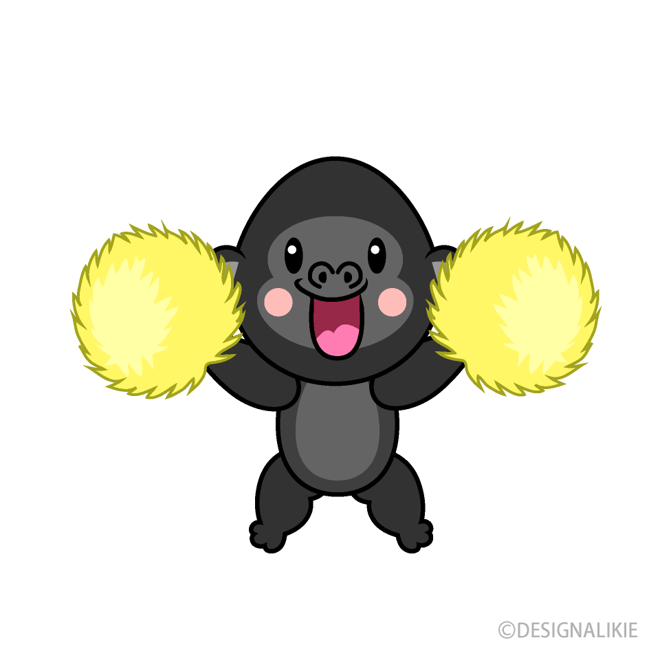 Cheering Gorilla