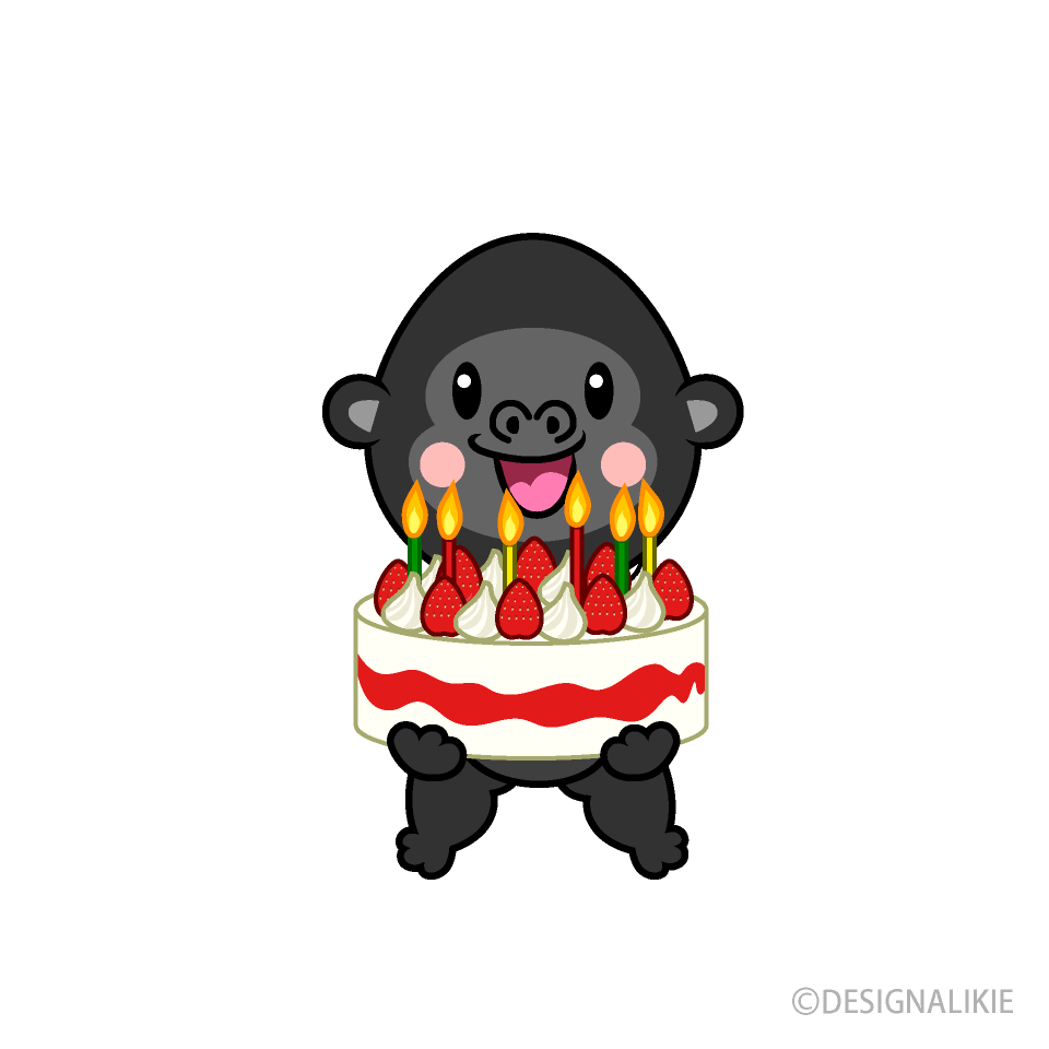 Cumpleaños, gorila