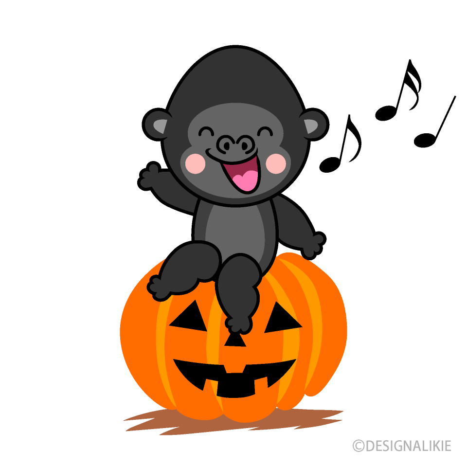Gorila de halloween