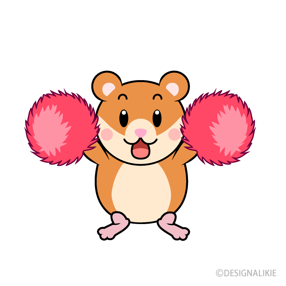 Cheering Hamster