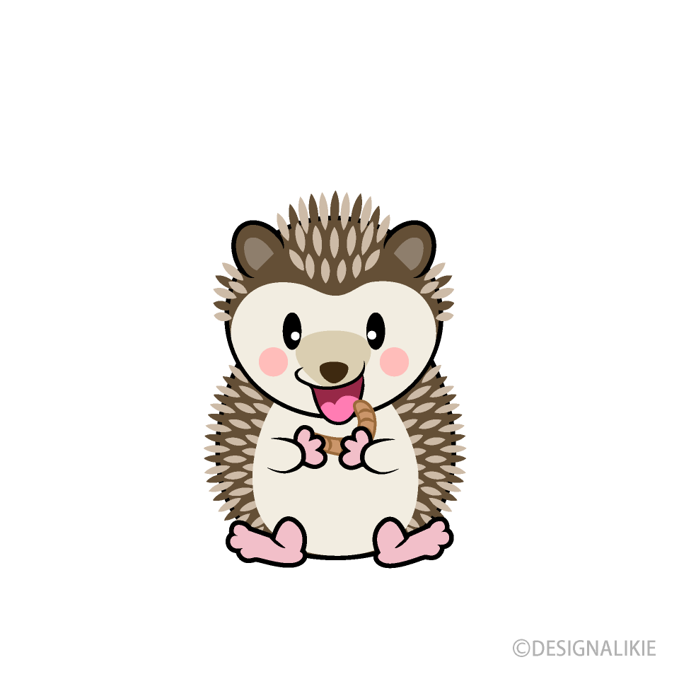 Eatting Hedgehog