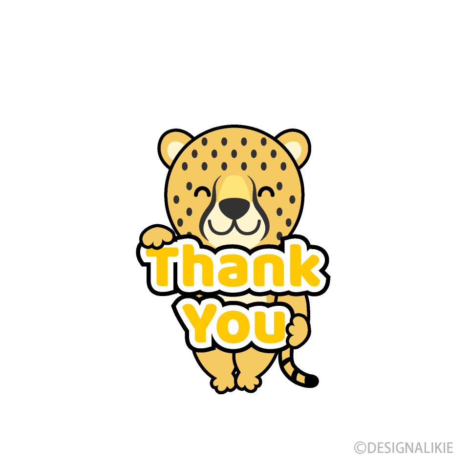 Thank You Cheetah