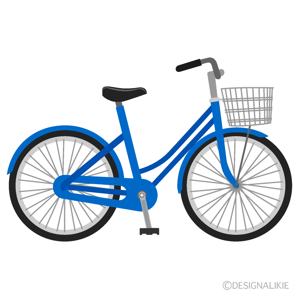 miel Resplandor Expansión Bicicleta azul Gratis Dibujos Animados Imágene｜Illustoon ES