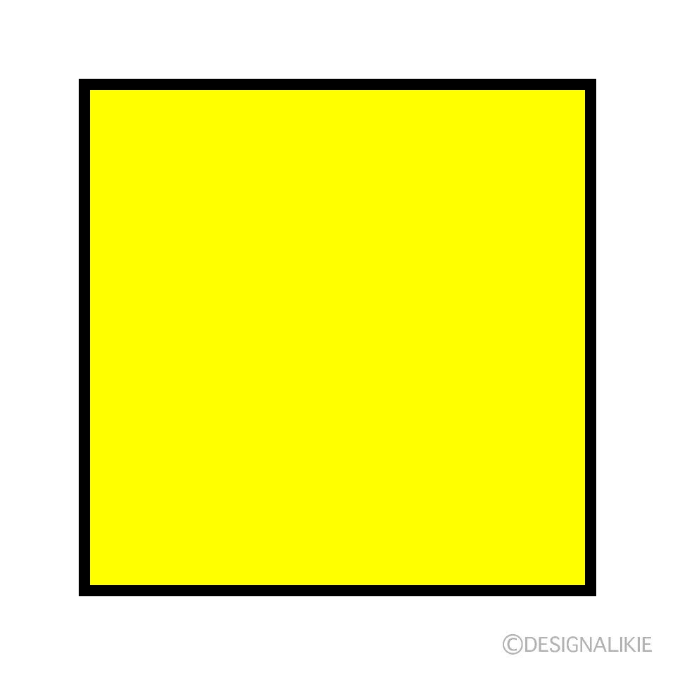 yellow square clip art
