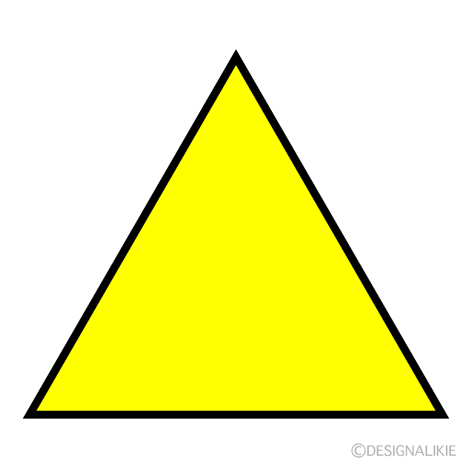 Pink Triangle Clip Art Free PNG Image｜Illustoon