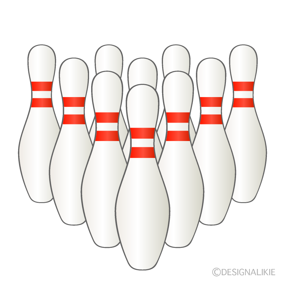 bowling pin clipart