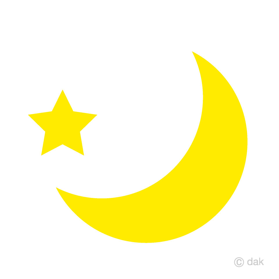 Crescent Moon and Star