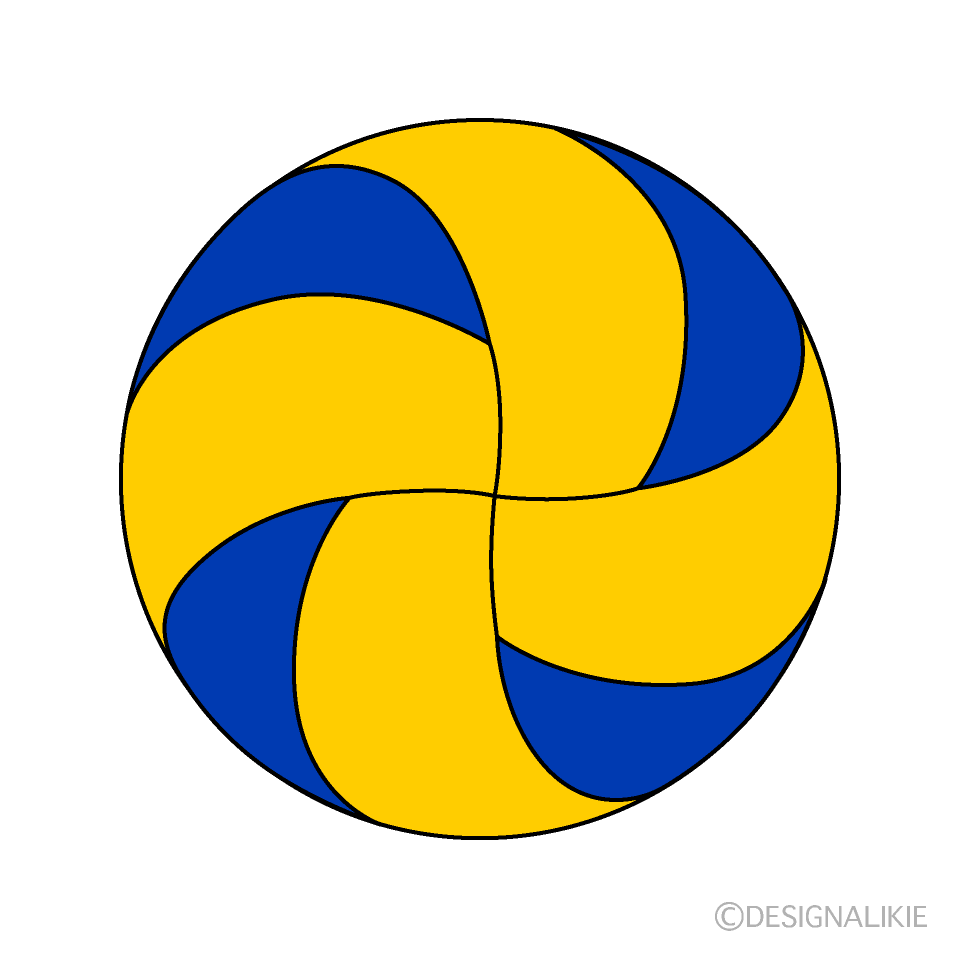 Balón de voleibol Gratis Dibujos Animados Imágene｜Illustoon ES