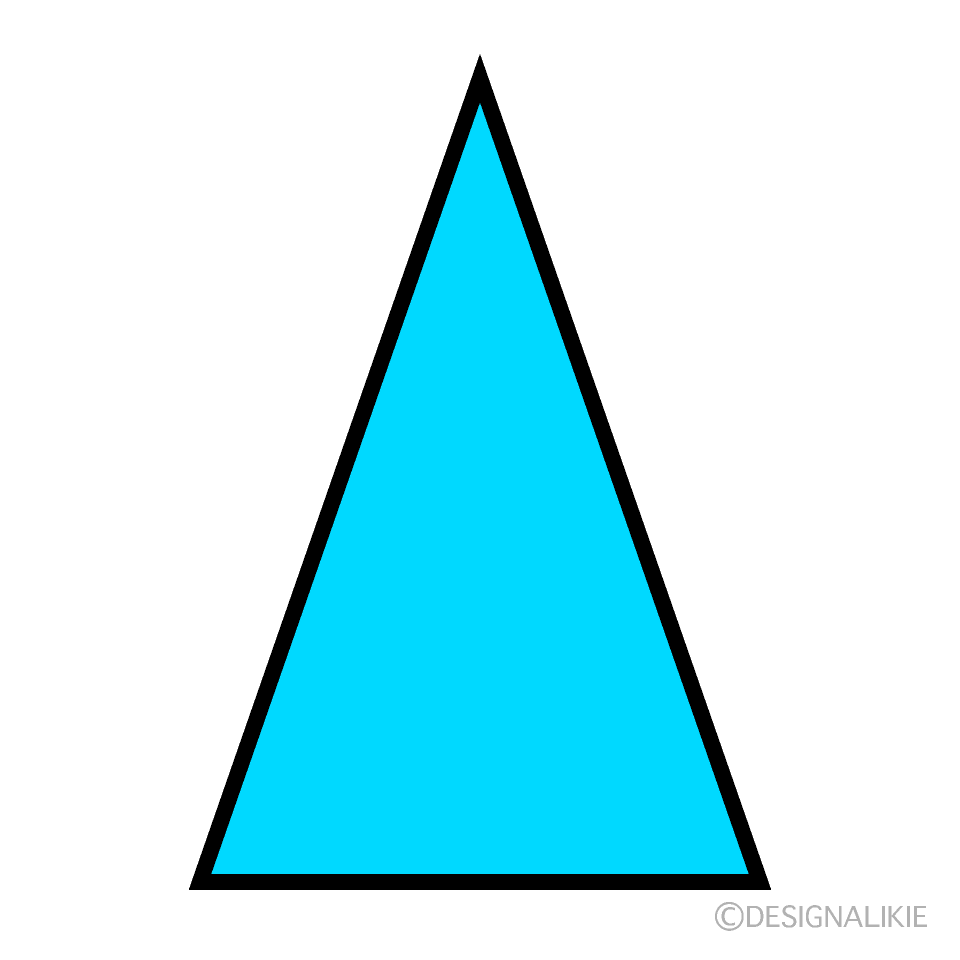 Forma de triángulo Gratis Dibujos Animados Imágene｜Illustoon ES