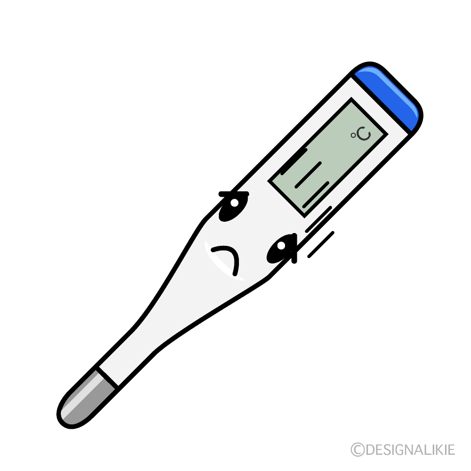 fever thermometer cartoon