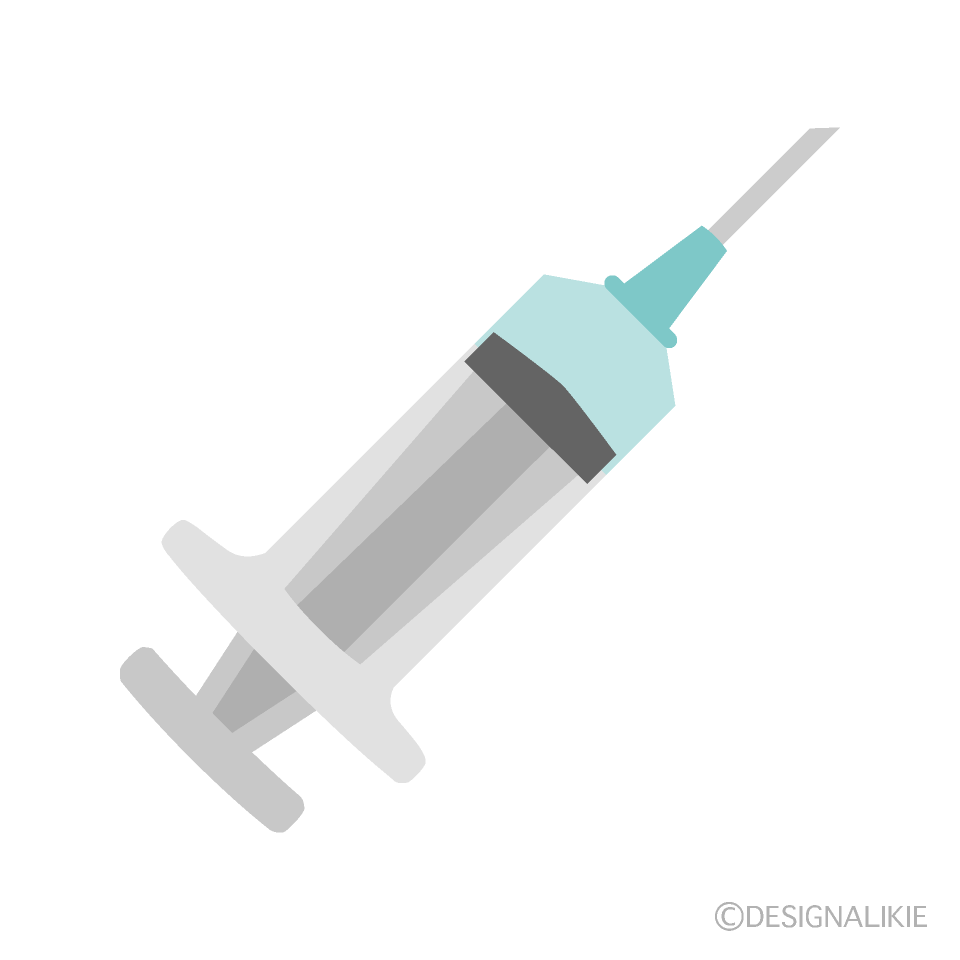 Simple Syringe Clip Art Free PNG Image｜Illustoon