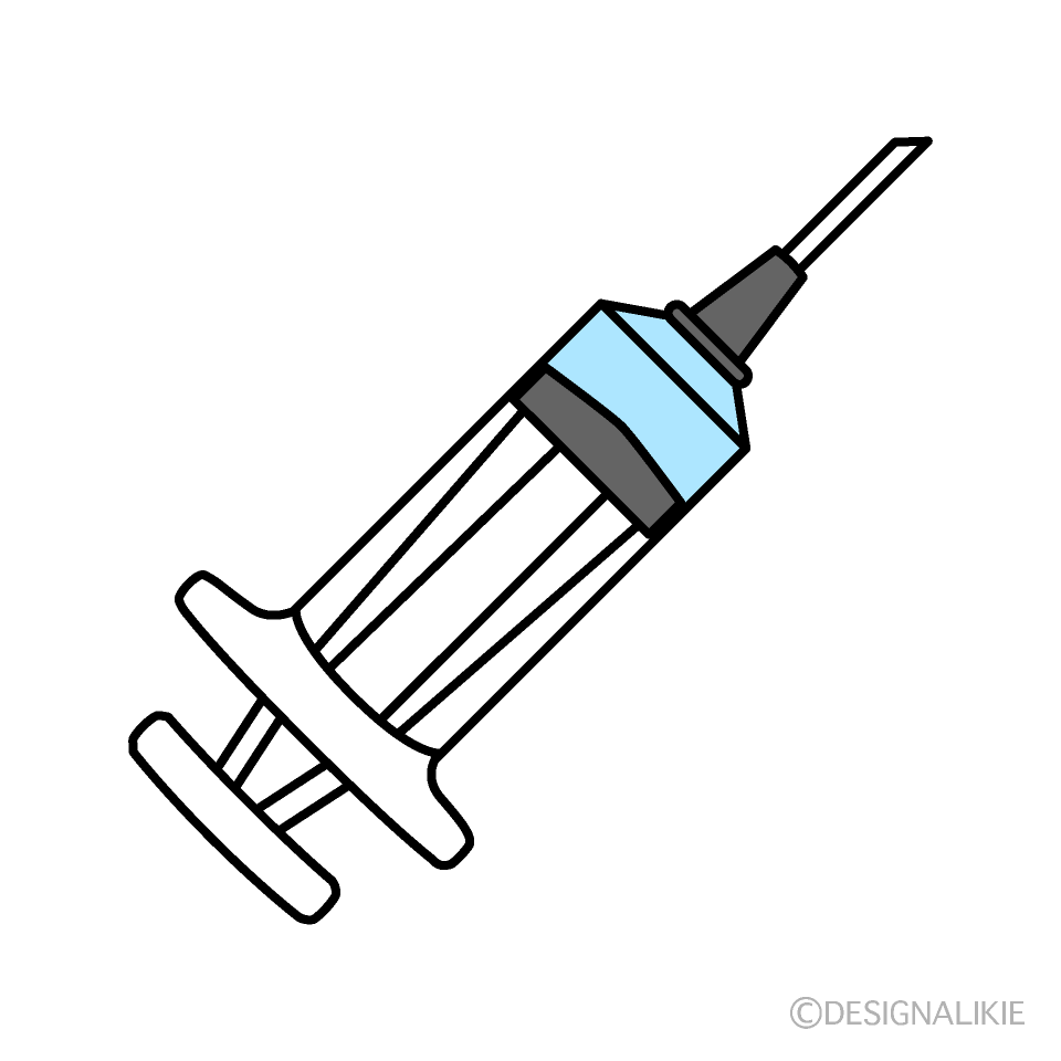 Syringe Clip Art Free PNG Image｜Illustoon